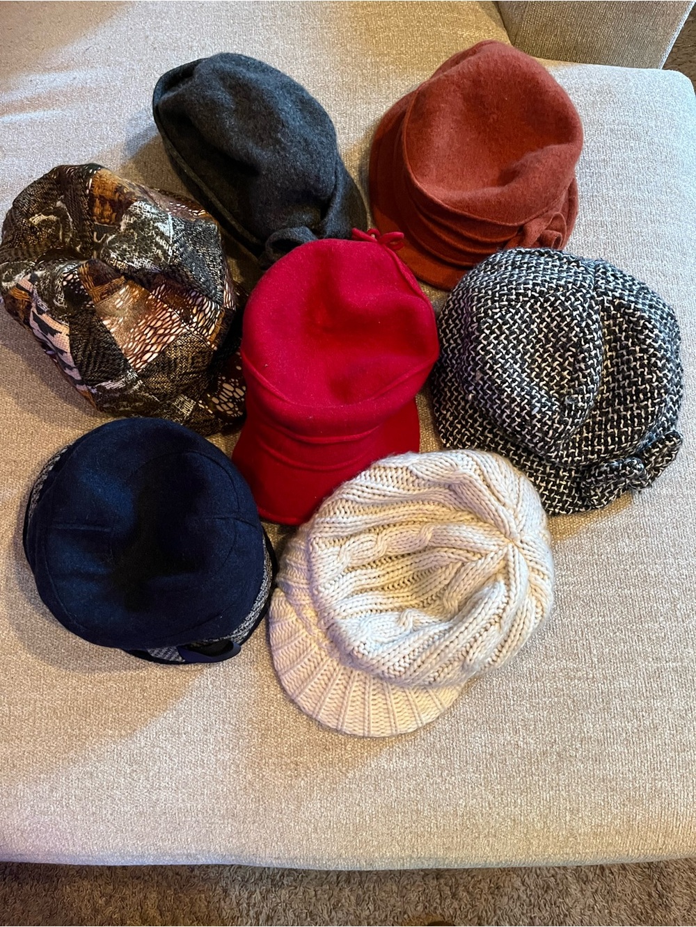 Classic Red Wool Beret - Timeless Women’s Hat